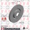 Zimmermann Brake Disc - Standard/Coated, 610372520 610372520 - alternate 2